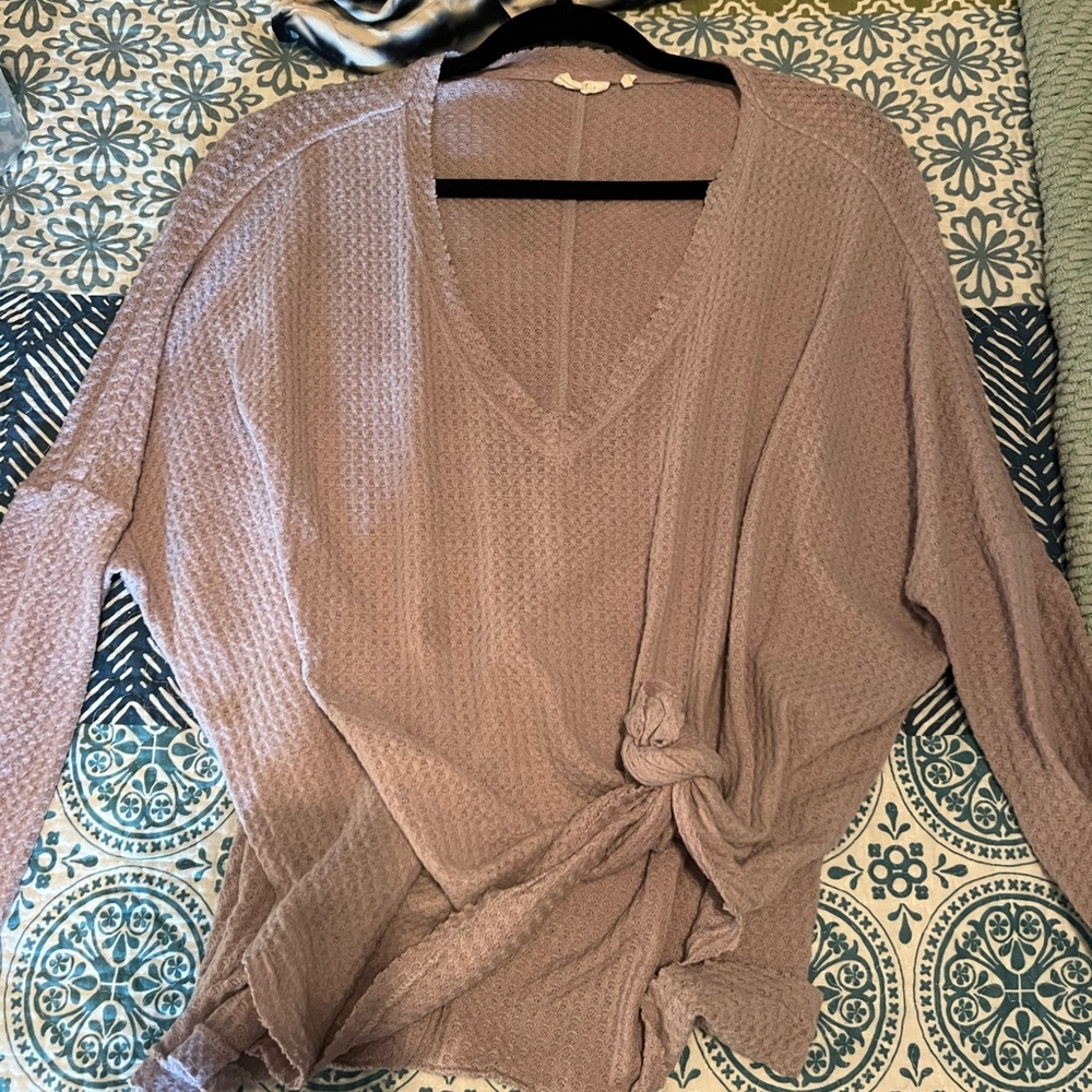 Purple Oversized Sweater